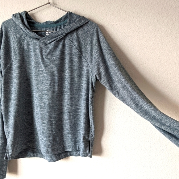 RBX Long Sleeve Athletic Hooded Shirt - Picture 3 of 4